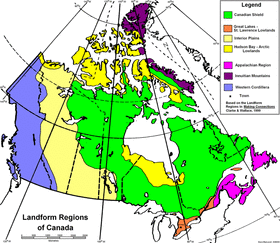 Canadian shield forest lands